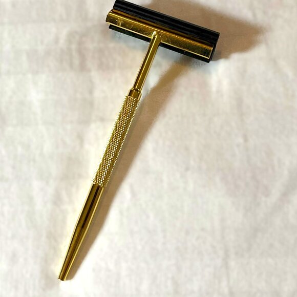 Smythson gold-plated men's travel razor - Picture 9 of 12